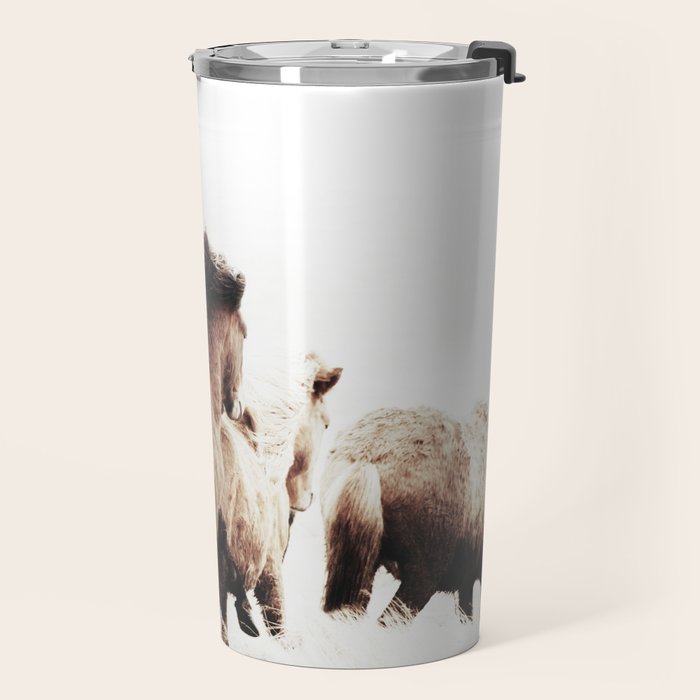 WILD AND FREE 2 - HORSES OF ICELAND Travel Mug Gallery Image 2