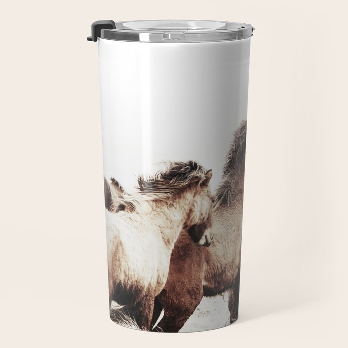 WILD AND FREE 2 - HORSES OF ICELAND Travel Mug Gallery Image 3