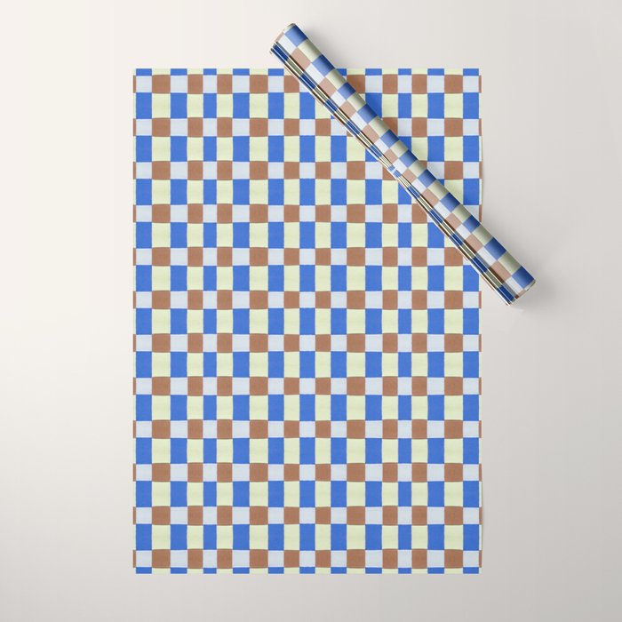 Paper Weaving Pattern #1 Wrapping Paper Gallery Image 1