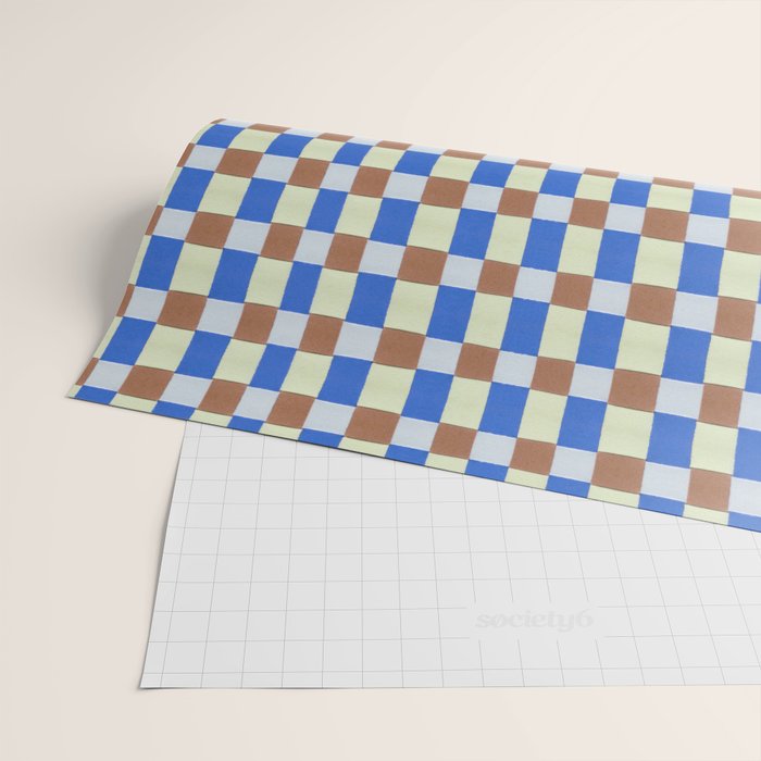 Paper Weaving Pattern #1 Wrapping Paper Gallery Image 2