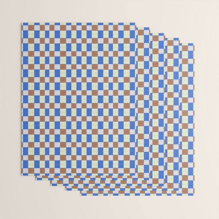 Paper Weaving Pattern #1 Wrapping Paper Gallery Image 3