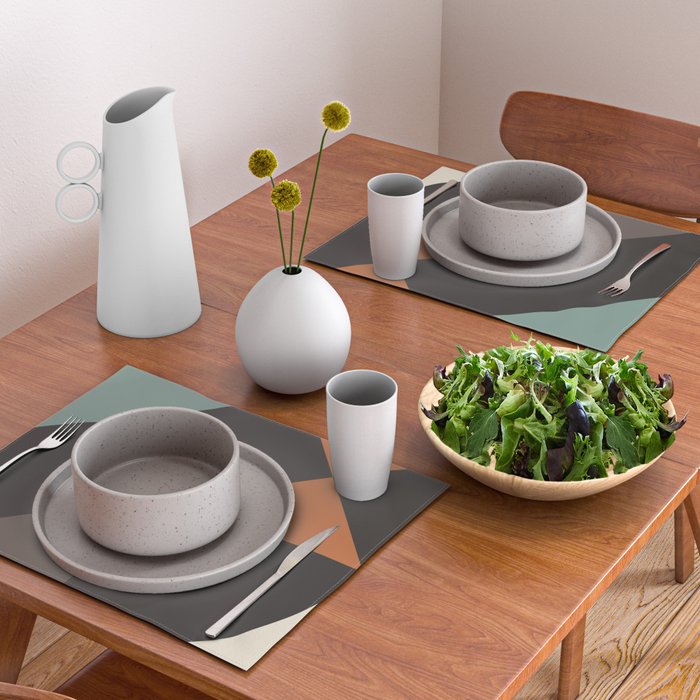 Mid Century 08E Placemat Gallery Image 2