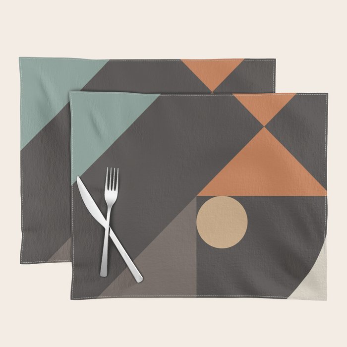 Mid Century 08E Placemat Gallery Image 1