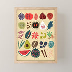 Fruit and Spice Rack Mini Art Print Gallery Image 1