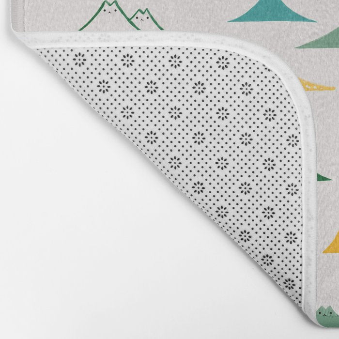 Cat Landscape 140: Meowtain range Bath Mat Gallery Image 2