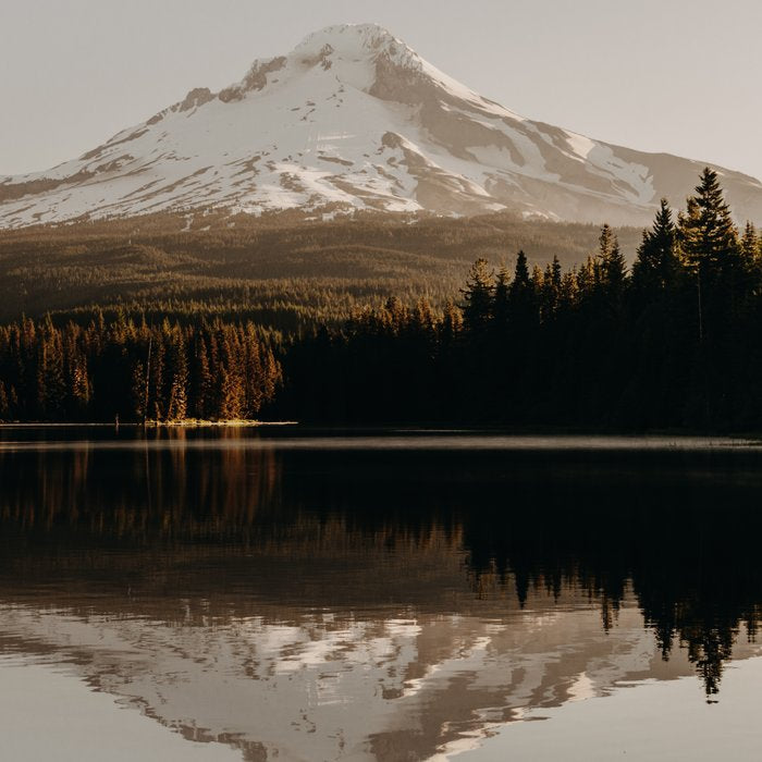 Mountain Lake Sunrise  - Pacific Northwest Adventure Coffee Mug Gallery Image 2