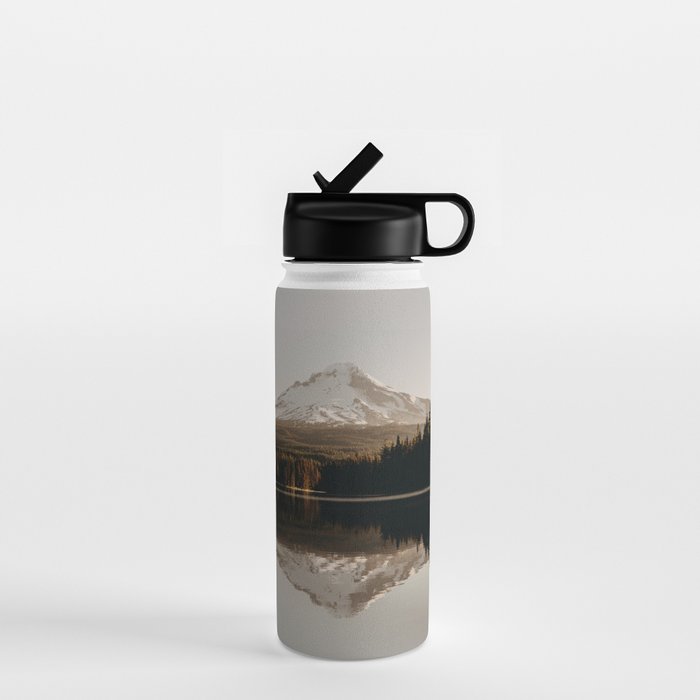 Mountain Lake Sunrise  - Pacific Northwest Adventure Water Bottle Gallery Image 1