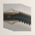 Mountain Lake Sunrise  - Pacific Northwest Adventure Wrapping Paper Gallery Image 3