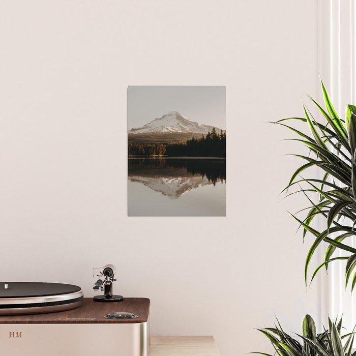 Mountain Lake Sunrise  - Pacific Northwest Adventure Poster Gallery Image 2