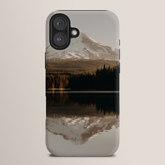 Mountain Lake Sunrise  - Pacific Northwest Adventure iPhone Case Gallery Image 14