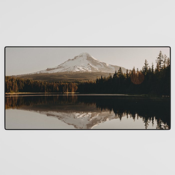 Mountain Lake Sunrise  - Pacific Northwest Adventure Desk Mat Gallery Image 3