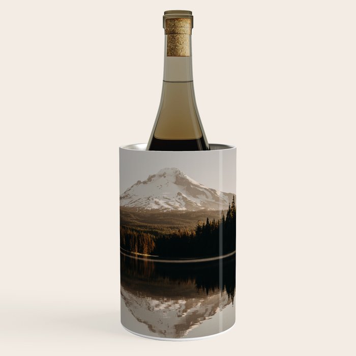 Mountain Lake Sunrise  - Pacific Northwest Adventure Wine Chiller Gallery Image 1