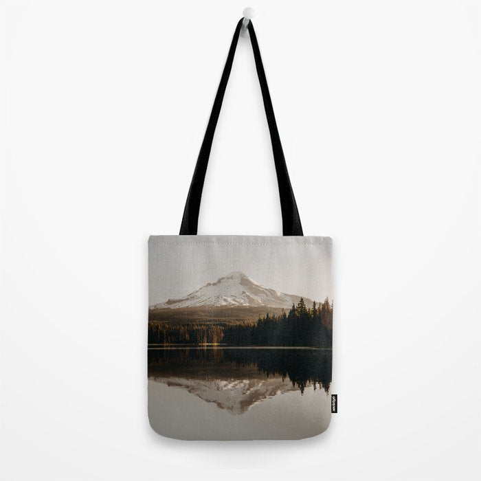 Mountain Lake Sunrise  - Pacific Northwest Adventure Tote Bag Gallery Image 2
