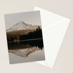 Mountain Lake Sunrise  - Pacific Northwest Adventure Stationery Card Gallery Image 2