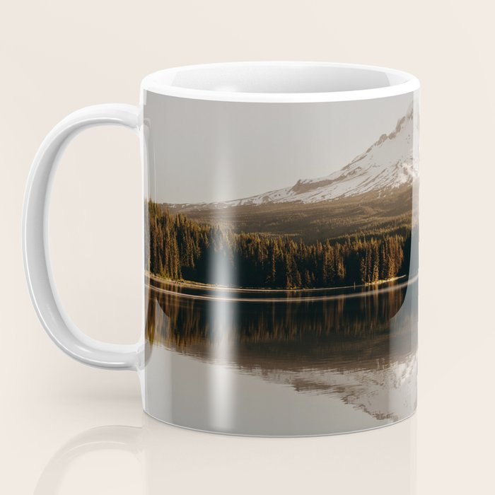 Mountain Lake Sunrise  - Pacific Northwest Adventure Coffee Mug Gallery Image 3