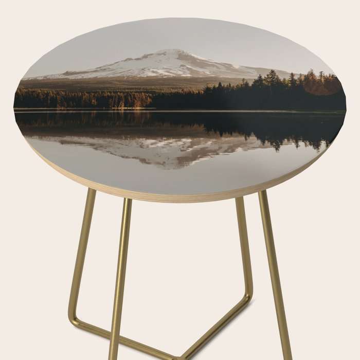 Mountain Lake Sunrise  - Pacific Northwest Adventure Side Table Gallery Image 2