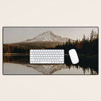 Mountain Lake Sunrise  - Pacific Northwest Adventure Desk Mat Gallery Image 1