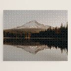 Mountain Lake Sunrise  - Pacific Northwest Adventure Jigsaw Puzzle Gallery Image 1