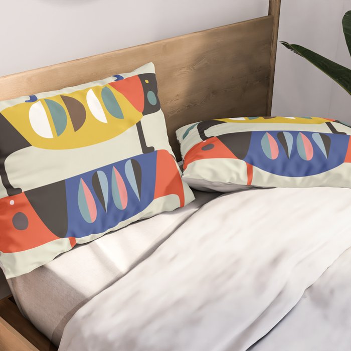Skate dog Pillow Sham Gallery Image 2