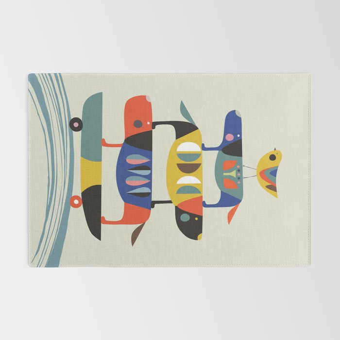 Skate dog Rug Gallery Image 2