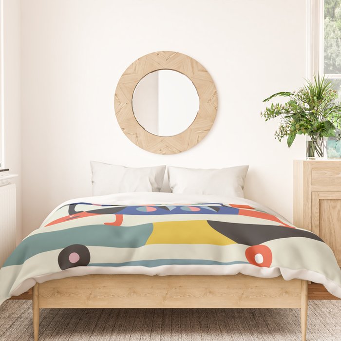 Skate dog Duvet Cover Gallery Image 3