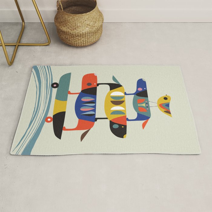 Skate dog Rug Gallery Image 1