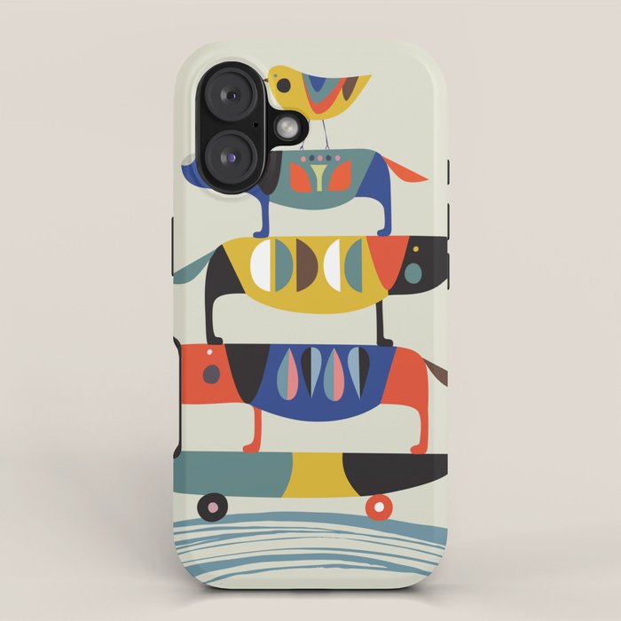 Skate dog iPhone Case Gallery Image 1