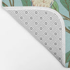 William Morris Enchanted Bird & Pomegranate Turquoise Green  Bath Mat Gallery Image 2