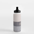 Gray Blocks #1 Water Bottle Gallery Image 2