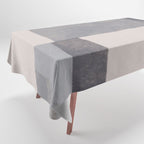 Gray Blocks #1 Tablecloth Gallery Image 1