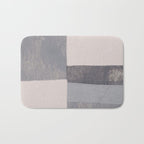 Gray Blocks #1 Bath Mat Gallery Image 1