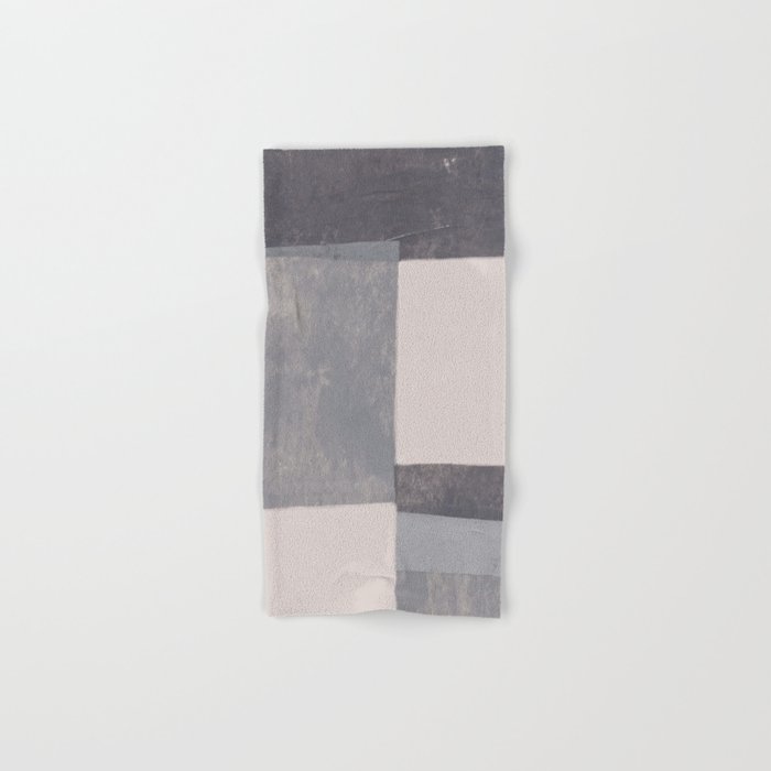 Gray Blocks #1 Bath Towel Gallery Image 1