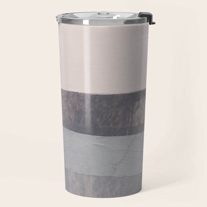 Gray Blocks #1 Travel Mug Gallery Image 2