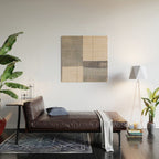 Gray Blocks #1 Wood Wall Art Gallery Image 2