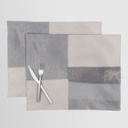 Gray Blocks #1 Placemat Gallery Image 1