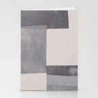 Gray Blocks #1 Stationery Card Gallery Image 2