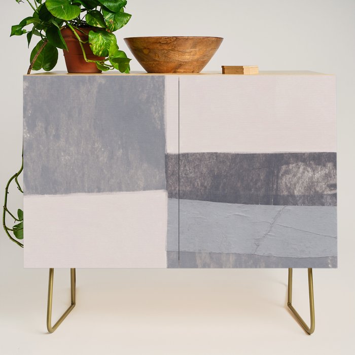 Gray Blocks #1 Credenza Gallery Image 1