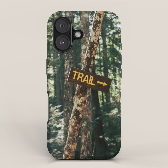 Trail Sign iPhone Case Gallery Image 1