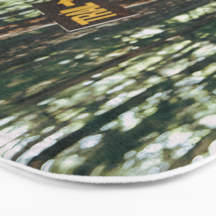 Trail Sign Bath Mat Gallery Image 3