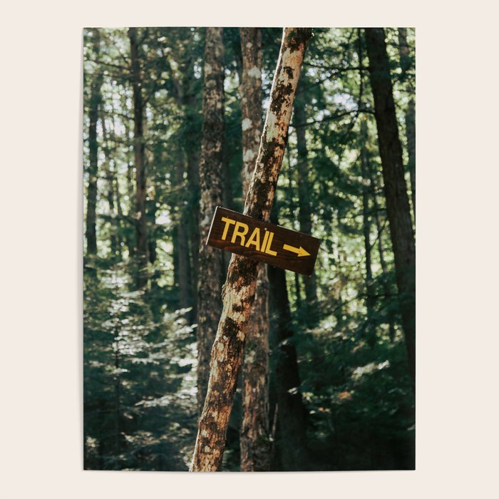 Trail Sign Poster Gallery Image 1