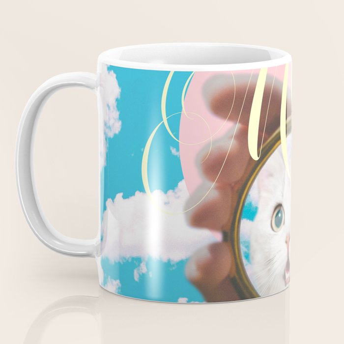 Meow // Cat Transformation Coffee Mug Gallery Image 3