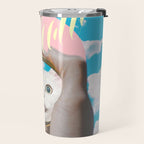 Meow // Cat Transformation Travel Mug Gallery Image 2