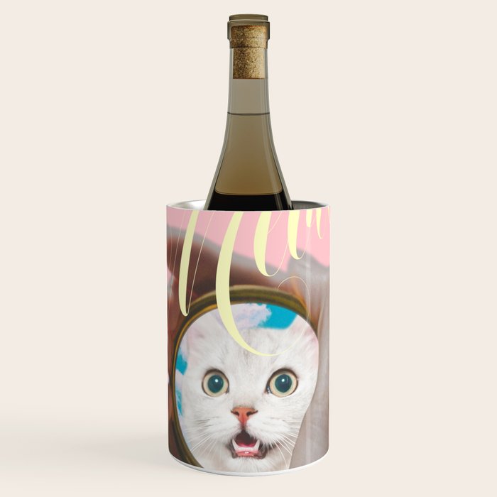 Meow // Cat Transformation Wine Chiller Gallery Image 1