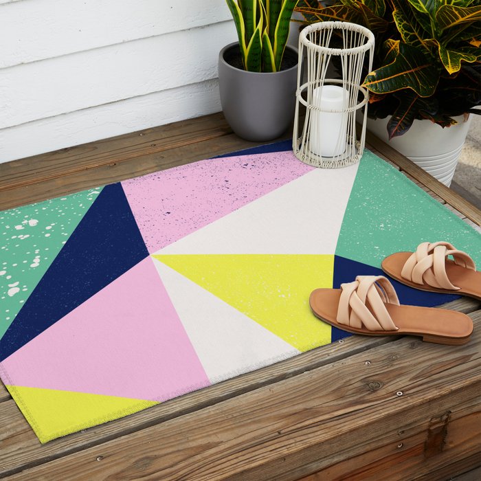 Spring Spectrum Outdoor Rug Gallery Image 2