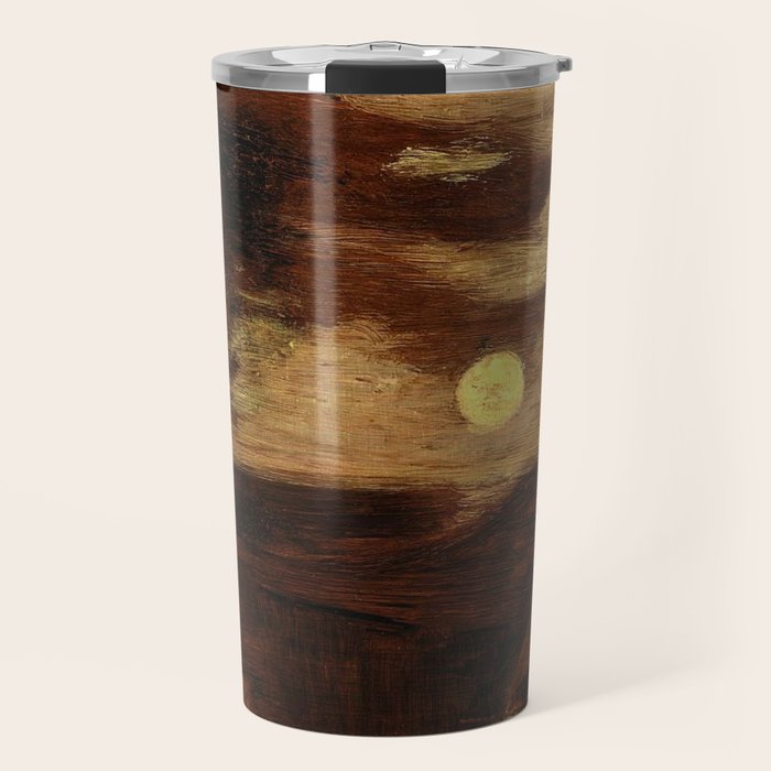 "The Lover's Boat" by Albert Pinkham Ryder (1881) Travel Mug Gallery Image 1
