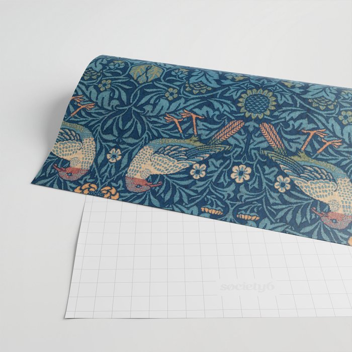 William Morris "Birds" 1. Wrapping Paper Gallery Image 2