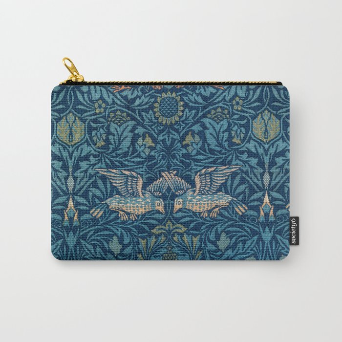 William Morris "Birds" 1. Carry All Pouch Gallery Image 1