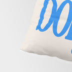 Bold Bonjour French Greeting Typography Pillow Sham Gallery Image 4