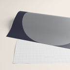 Midnight Geometry - Modern Abstract Wrapping Paper Gallery Image 2