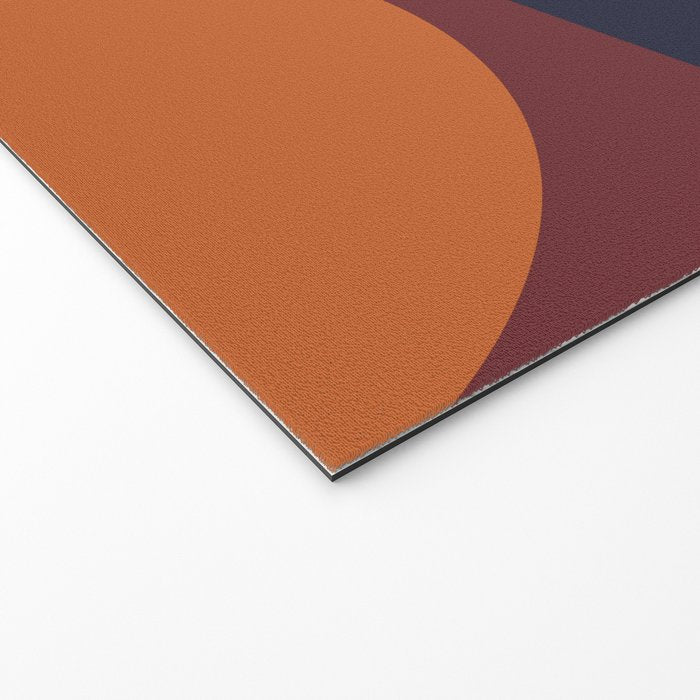 Midnight Geometry - Modern Abstract Welcome Mat Gallery Image 2